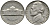 США 5 ЦЕНТОВ 1964 ДЖЕФФЕРСОН KM A192 медно-никель 4390-332