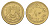 Египет 10 миллим 1973 KM 435 латунь UNC 4684-717