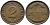 ГЕРМАНИЯ 2 РЕНТЕНПФЕННИГА 1924 J KM 31, J.307 бронза 4387-1137