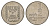 Израиль 1/2 лиры 1977 JE 5737 KM 36 медно-никель 4622-156