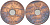 Нигерия 1 пенни 1959 Елизавета II (1952-), Британский протекторат KM 2 бронза 4519-514