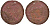 Россия деньга 1737 Анна Иоанновна (1730-1740) Биткин 293 медь 51-3522