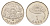 Латвия 1 лат 2008 Лилия KM 92 медно-никель UNC 4679-338