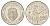 Тунис 1 динар 1997 KM 347 медно-никель UNC 4401-414