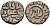 Индия 2 гани 1296-1316 AD Делийский Султанат, Ала аль-Дин Мохаммед биллон 192-913
