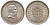 Уругвай 25 сентесимо 1960 KM 40 медно-никель 4580-1065