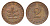 ФРГ 2 пфеннига 1960 D KM 106, J. 381 бронза 4532-748