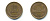 ЯПОНИЯ 10 ЙЕН 2002 14 ГОД KM 97.2 бронза 176-456