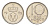 Норвегия 10 эре 1989 Улаф V (1957-1991) KM 416 медно-никель UNC 4684-732
