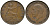 Великобритания 1 пенни 1936 Георг V (1910-1936) KM 838, Spink 4055 бронза 32-846
