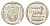 ЮАР 1 ранд 2012 KM 497 медь плакированная никелем UNC 4627-558