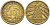 ГЕРМАНИЯ 10 РЕЙХСПФЕННИГОВ 1925 A KM 40, J. 317 алюминиевая бронза 4401-424