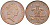 Великобритания 2 пенса 1989 Елизавета II (1952-2022) KM 936, Spink 4376 (C3) бронза 4577-512