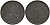 Бельгия 1 франк 1942 Belgique - Belgie, Леопольд III (1934-1947), германская оккупация, Вторая мировая война KM 127 цинк 4161-434