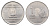 Индия 1 рупия 2010  KM 331 нержавеющая сталь UNC 4691-111
