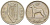 ИРЛАНДИЯ 6 ПЕНСОВ 1947 ИРЛАНДСКИЙ ВОЛКОДАВ KM 13а медно-никель 3457-1261