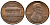 США 1 ЦЕНТ 1975 D, ЛИНКОЛЬН KM 201 медь цинк 4364-912