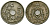 Бельгия 5 сантимов 1914 Belgie KM 67 медно-никель 4173-213