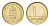 Венгрия 1 форинт 1998 KM 692 никель латунь UNC 4649-343