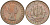 Великобритания 1/2 пенни 1967 Елизавета II (1952-2022) KM 896, Spink 4158 бронза 4592-434