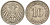 ГЕРМАНИЯ 10 ПФЕННИГОВ 1908 D KM 12, J. 13 медно-никель 31-441