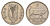 Ирландия 1 шиллинг 1962 бык KM 14a медно-никель 4175-1151