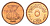 Египет 5 пиастров 2008 кувшин KM 941a сталь плакированная медью UNC 4684-757