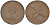 Остров Мэн 2 пенса 1976 Елизавета II (1952-2022) KM 34 бронза 4619-112