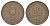 Израиль 10 прут 1949 JE 5709 KM 11 бронза 27-456