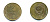 СССР 2 КОПЕЙКИ 1990 Y# 127 a латунь 26-1421