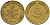ФРГ 5 пфеннигов 1970 D J.382, KM 107 сталь плакированная латунью    4598-944