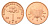 Малайзия 1 сен 2005 KM 49 сталь плакированная бронзой UNC 4614-716