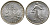 Франция 1 франк 1918 сеятель KM 844.1, Le Franc 217.24 серебро UNC 259-655