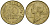 Франция 10 сантимов 1997 тип Marianne KM 929 алюминиевая бронза 4136-435