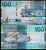 Гамбия 5, 10, 20, 50, 100 и 200 даласи 2023 серия птиц Pick 37, 38, 39, 40, 41, 42  бумага  UNC (пресс) 448-14-1-2