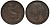 Великобритания 1/2 пенни 1878 Виктория (1837-1901) KM 754, Spink 3956 бронза 106-737