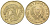 Кипр 1 цент 1990 KM 53.2 никель латунь 4174-1134