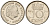 Нидерланды 10 центов 1975 Юлиана (1949-1980) KM 182 никель    4598-328