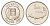 Исландия 1 крона 2007 треска KM 27a сталь плакированная никелем UNC 4691-622