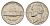 США 5 центов 1990 P, Джефферсон KM A192 медно-никель 4637-652