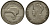 Новая Зеландия 1 флорин 1934 Георг V (1910-1936), птичка киви KM 4 серебро 272-1321