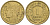 Франция 1 франк 1939 тип Морлон KM 885, LE FRANC 219.10 алюминиевая бронза 3853-152