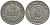 Сирия 1/2 пиастра 1921 Французский протекторат (1921-1945) KM 68 медно-никель 219-741