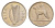 Ирландия 6 пенсов 1966 собака, ирландский волкодав KM 13a медно-никель aUNC 4690-339
