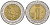 Мексика 1 песо 1999 Mo KM 603 биметалл 4591-143