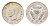 ЮАР 3 пенса 1942 Георг VI (1936-1952) KM 26 серебро 4549-131