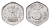 Индия 3 пайса 1971 KM 14.2 алюминий aUNC 4579-953