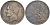 Бельгия 5 франков 1851 Леопольд I (1831-1865), точка над датой KM 17 серебро 5010-823