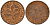 ФРГ 1 пфенниг 1976 D KM 105, J.380 сталь плакированная медью 4189-846