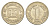 Югославия 1 динар 1994 KM 165 медь цинк никель 4659-812